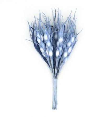 Декоративный колосок (голубой), 3 см  , купить - БлагоЛис