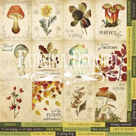 Карточки Фабрика Декора Botany autumn  (англ.), купить - БлагоЛис