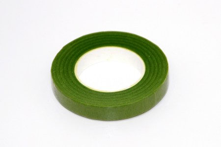 Флористическая (тейп) лента Рукоделие  FL05 светло-зеленая, ширина 12 мм, 30 ярдов, купить - БлагоЛис
