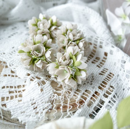 Набор "Мелкие цветочки бежевые", TM Pastel flowers, купить - БлагоЛис