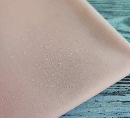 Ткань непромокаемая Dailylike "Светло-розовая", основа 100% хлопок + ПВХ, отрез 55х45 см  , купить - БлагоЛис