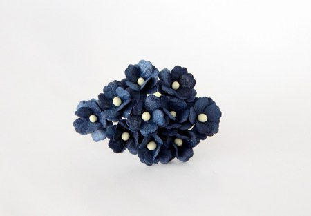 Цветок вишни средний - Синий 175 , купить - БлагоЛис