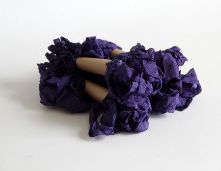 Шебби лента - Фиолетовый, 1 ярд, купить - БлагоЛис