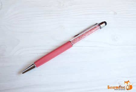 Ручка-стилус, розовая, купить - БлагоЛис