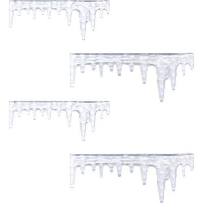 Набор декоративных сосулек idea-ology icicles, 4 штуки, Tim Holtz