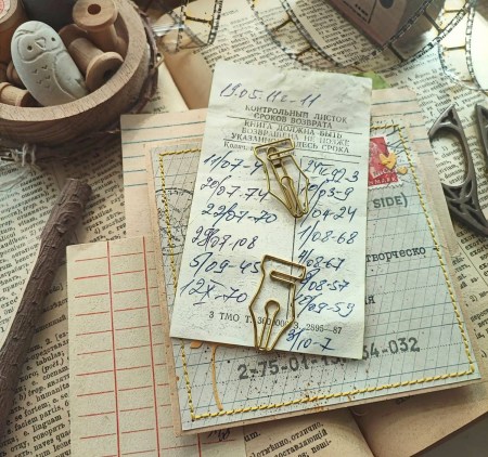 Скрепка "Писчее перо", 3.5 см, купить - БлагоЛис