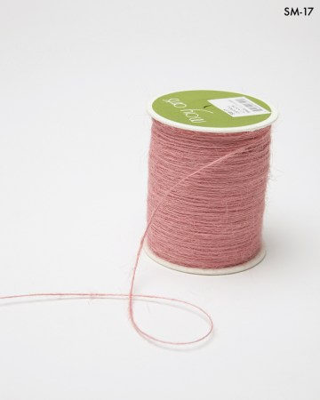 Ворсистый шнур, цвет розовый, толщина 1 мм, May arts SM-17, цена за 1 ярд ( 90 см ), купить - БлагоЛис
