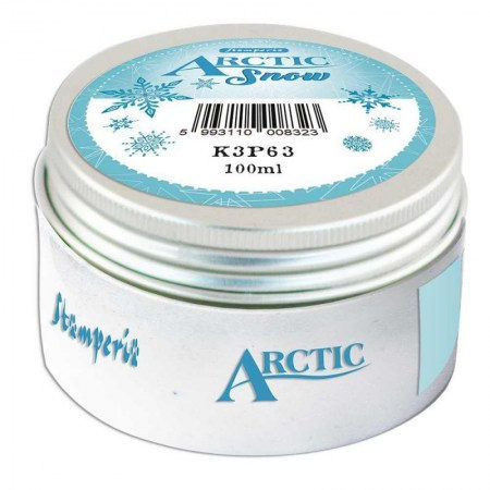 Паста Arctic Snow с глиттером (эффект снега) Stamperia, белая, 100 мл , купить - БлагоЛис