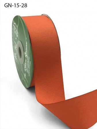 Лента тканная, цвет оранжевый, ширина 3,8 см, GN-15-28, цена за 1 ярд (90 см), May Arts  , купить - БлагоЛис