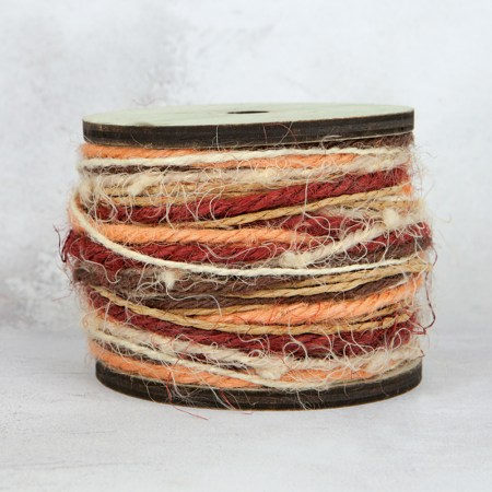 Набор шнуров на деревянной катушке Gypsy Cord-Analetta, 6 видов х 5 ярдов, Prima Marketing  , купить - БлагоЛис