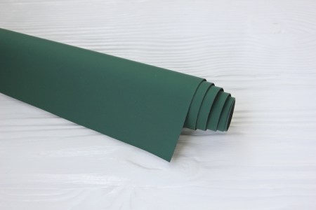 Переплетная экокожа,супер матовая Touch, зеленая, отрез 35 х 50 см, Италия , купить - БлагоЛис