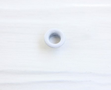 Люверс белый, внутренний диаметр 5 мм., купить - БлагоЛис