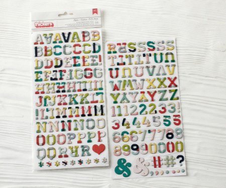 Набор стикеров из чипборда "Hipster", 159 элементов на 2 листах, ТМ Thickers, купить - БлагоЛис