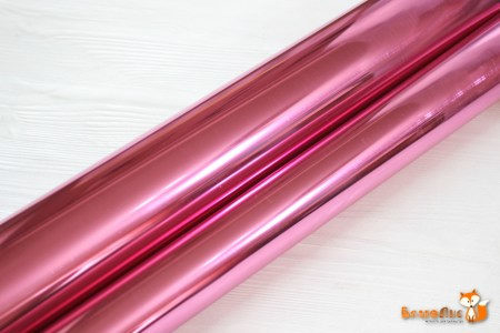 Термотрансферная пленка, цвет розовый зеркальный, 25 х 25 см, купить - БлагоЛис