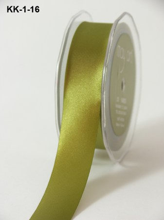 Лента сатиновая, 2,5 см, цвет зеленый, May Arts, КK16, цена за 1 ярд (90 см)   , купить - БлагоЛис
