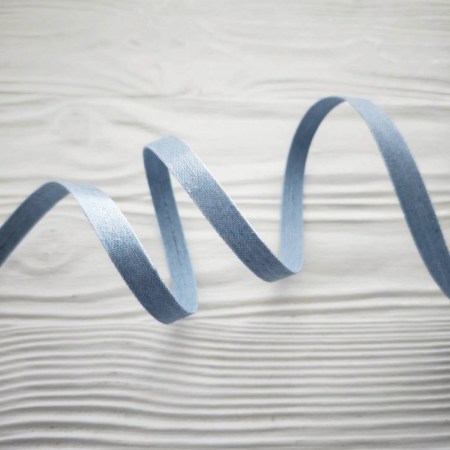 Джинсовая лента плотная, 10 мм, светло-голубой деним, цена за 1 ярд (90 см), купить - БлагоЛис