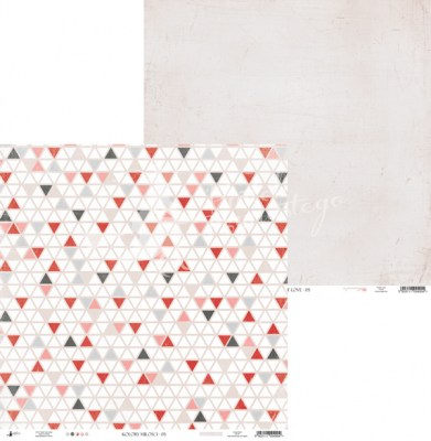 Набор бумаги Colors of love, 30,5 х 30,5 см, 6 двусторонних листов, плотность 240 грамм, ТМ Piatek Trzynastego