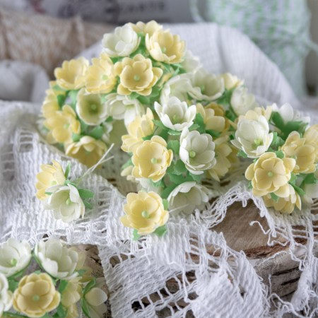 Набор "Мелкие цветочки желтые", TM Pastel flowers, купить - БлагоЛис