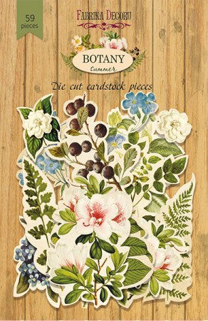 Набор высечек Фабрика Декора, коллекция Botany summer, 58 шт., купить - БлагоЛис