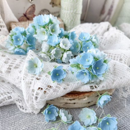 Набор "Мелкие цветочки голубые", TM Pastel flowers, купить - БлагоЛис