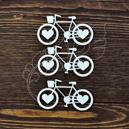 Набор велосипедов с сердечками, купить - БлагоЛис