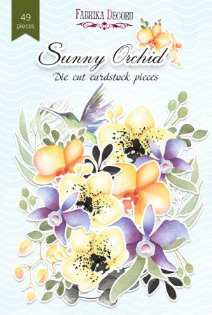 Набор высечек, коллекция Sunny Orchid, 49 шт., Фабрика Декора, купить - БлагоЛис