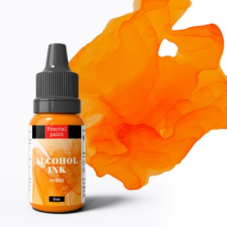 Спиртовые чернила «Orange» (Оранжевый), 15 мл., ТМ Fractal Paint, купить - БлагоЛис