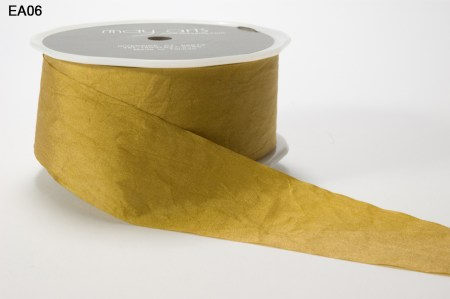 Шебби лента, цвет темное золото, ширина 2,5 см, May arts EA06, цена за 1 ярд ( 90 см ), купить - БлагоЛис