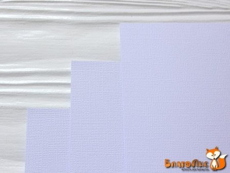Кардсток текстурированный,цвет белый, 30,5 * 30,5, плотность 216 г/м, ТМ KDS  , купить - БлагоЛис