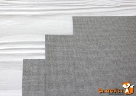 Кардсток текстурированный,цвет серый, 30,5 * 30,5, плотность 216 г/м, ТМ KDS  , купить - БлагоЛис