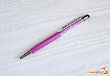 Ручка-стилус, фиолетовая, купить - БлагоЛис