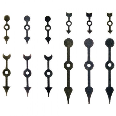 Набор металлических стрелок Idea-Ology Metal Game Spinners, 24 штуки, 3 цвета (бронза, медь, серебро), ТМ Tim Holtz , купить - БлагоЛис