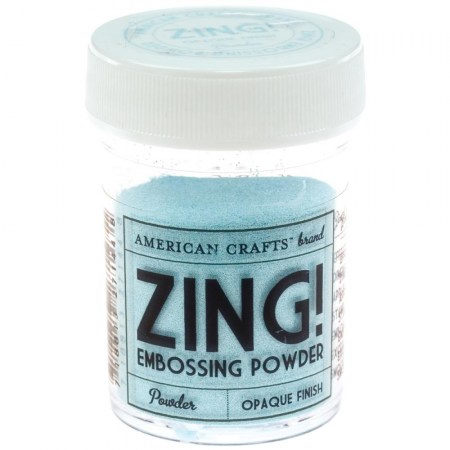 Пудра для эмбоссинга матовая AMERICAN CRAFTS "ZING", цвет Мятный (Powder) (28,4 г)  , купить - БлагоЛис
