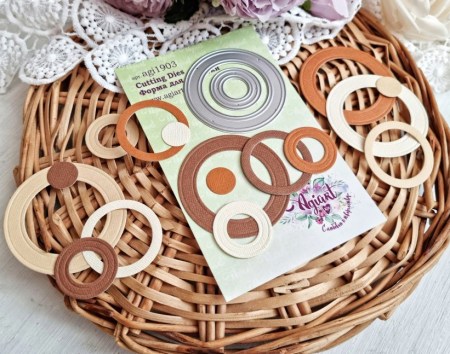 Нож для вырубки "Сет круглых рамок №1", ТМ Agiart, купить - БлагоЛис