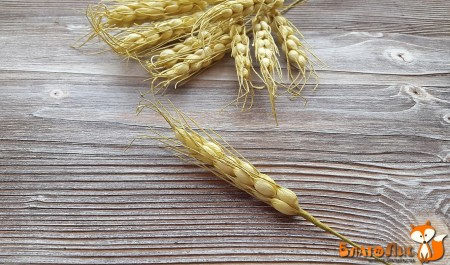 Декоративный колосок пшеницы, 7 см, купить - БлагоЛис