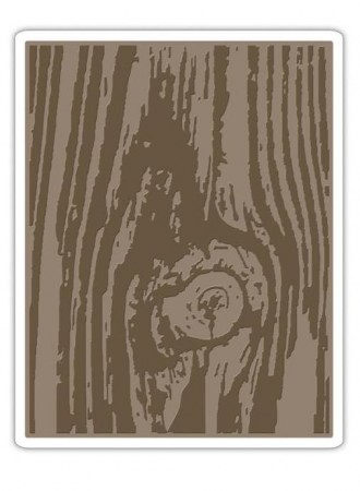 Папка для тиснения Фактура дерева, 10,5 х 14 см, ТМ Tim Holtz  , купить - БлагоЛис