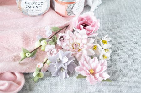 Набор цветов "Цветочный блюз", розовый, ТМ Pastel flowers, купить - БлагоЛис