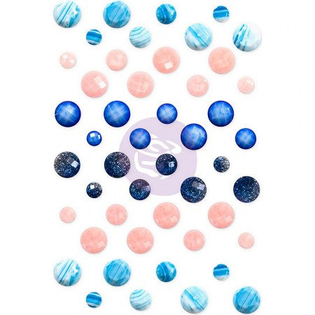 Набор клеевых кристаллов, Santorini, 48 штук, ТМ Prima Marketing   , купить - БлагоЛис