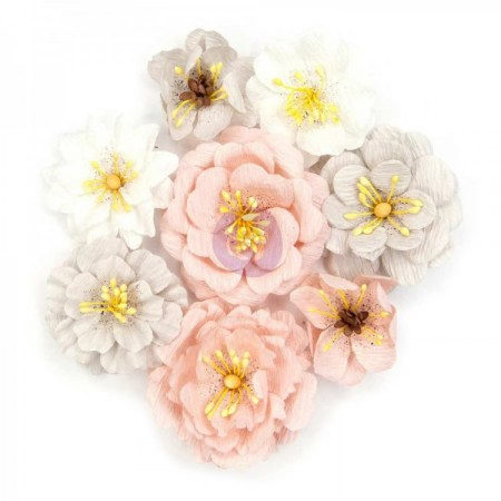Набор цветов Cherry Blossom Paper Flowers Thea, 8 цветов, Prima Marketing , купить - БлагоЛис