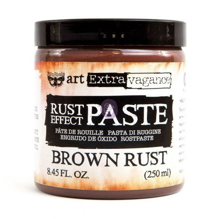 Паста для создания эффекта ржавчины Brown Finnabair Art Extravagence Rust Effect Paste 250 мл, Prima marketing, купить - БлагоЛис