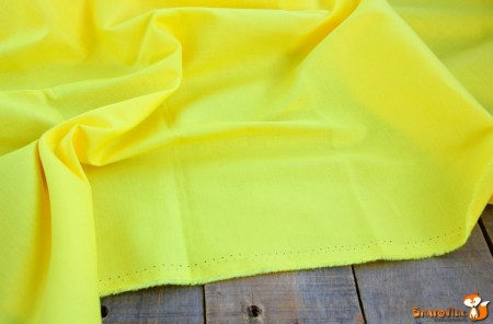 Ткань Dailylike "Желтый", 100% хлопок, плотность С20 (165г/м2), отрез 55х45 см, купить - БлагоЛис