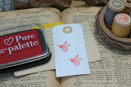 Подушка чернильная Pure palette, цвет красный, купить - БлагоЛис