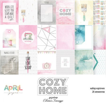 Набор карточек "Cozy home", 28 штук, купить - БлагоЛис